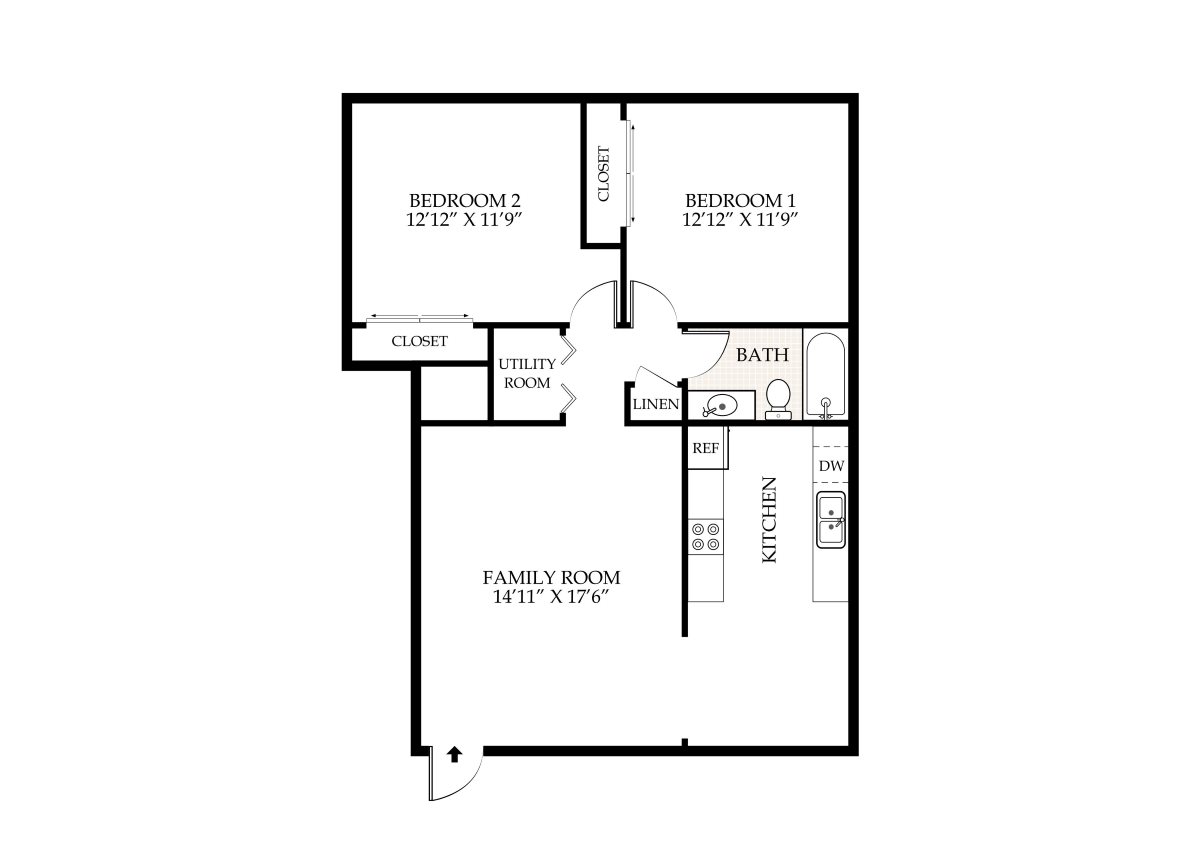 Willow Ridge Floor Plan Penningroth Apartments
